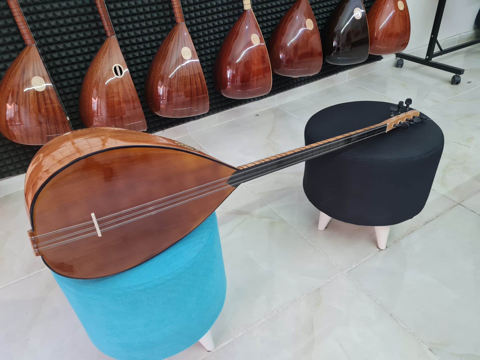 Beginner Saz - Long Neck - Mulberry With Pickup – Ornina Music ...