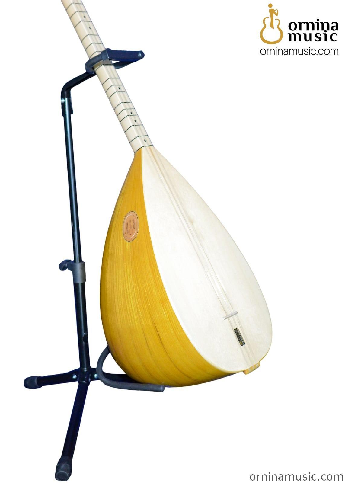 Professional Half Diwan Saz - Long Neck Mulberry | Ornina Music | Divan ...