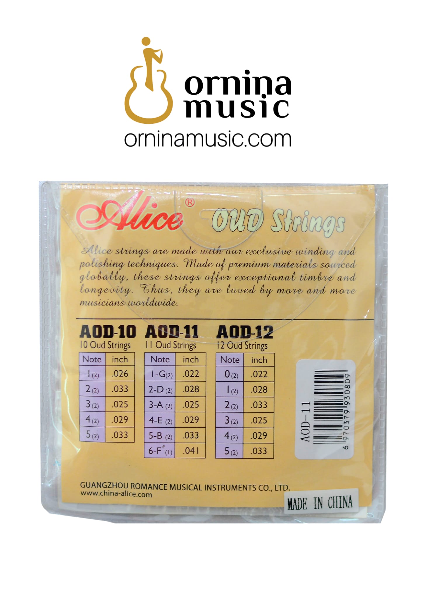 11-Oud String set
