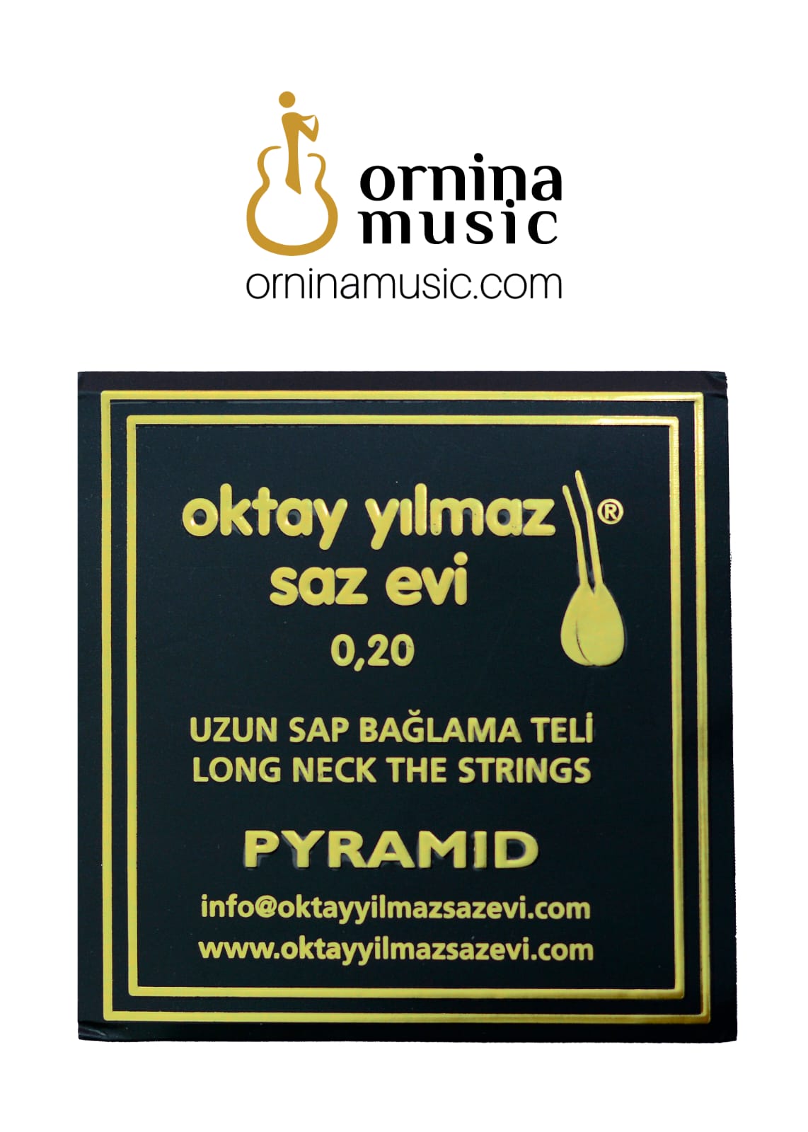 Saz Long Neck 8-String set Professional